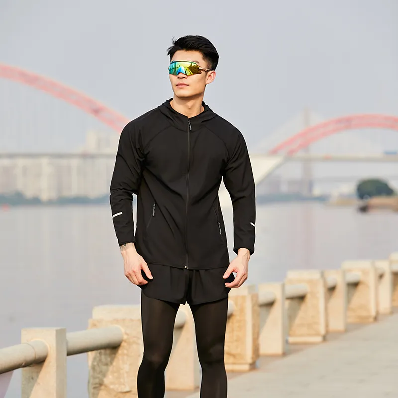 冰丝速干夏季薄外套男女同款休闲防晒服户外运动透气定制皮肤衣 图片 2