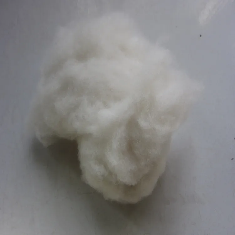 出售现货白色狐狸绒染色狐狸绒纺纱用混纺免费拿样 图片 3