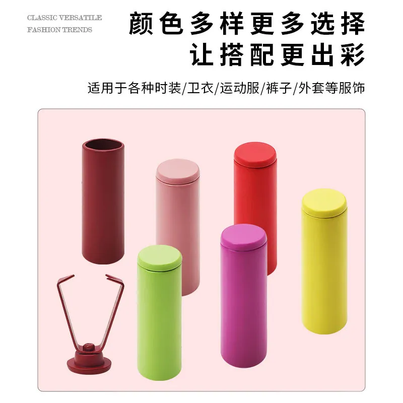 彩色金属合金吊钟挂坠止绳扣卫衣穿绳扣尾夹扣子帽子抽绳固定卡扣 图片 2
