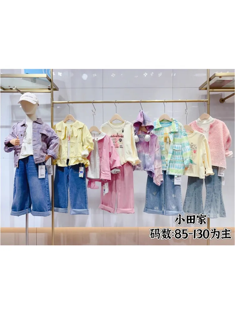 童装尾款清货春季新品品牌折扣童装工厂拿货一手货源小田家 图片 5
