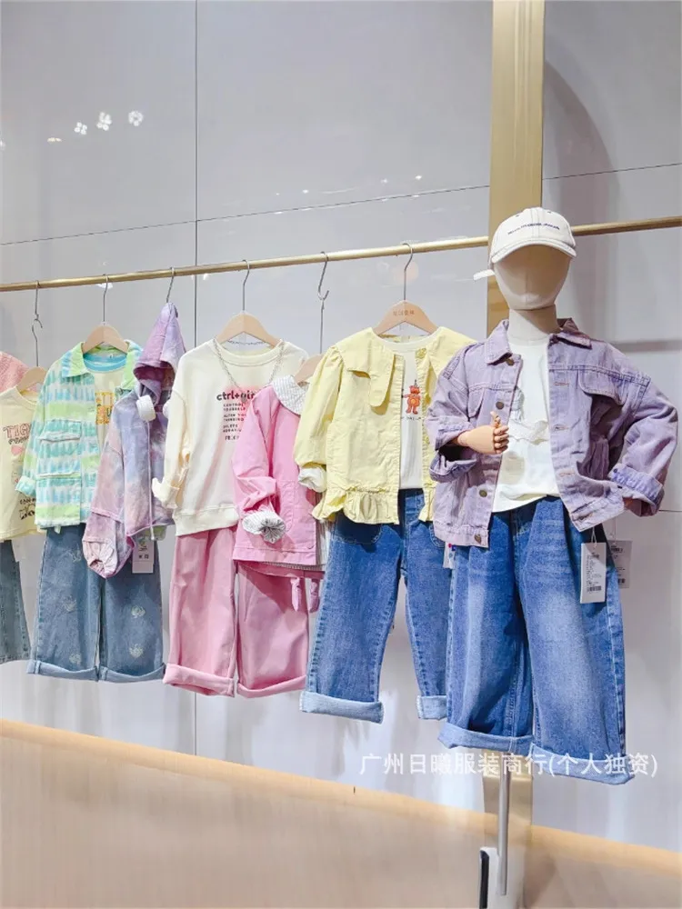 童装尾款清货春季新品品牌折扣童装工厂拿货一手货源小田家 图片 2
