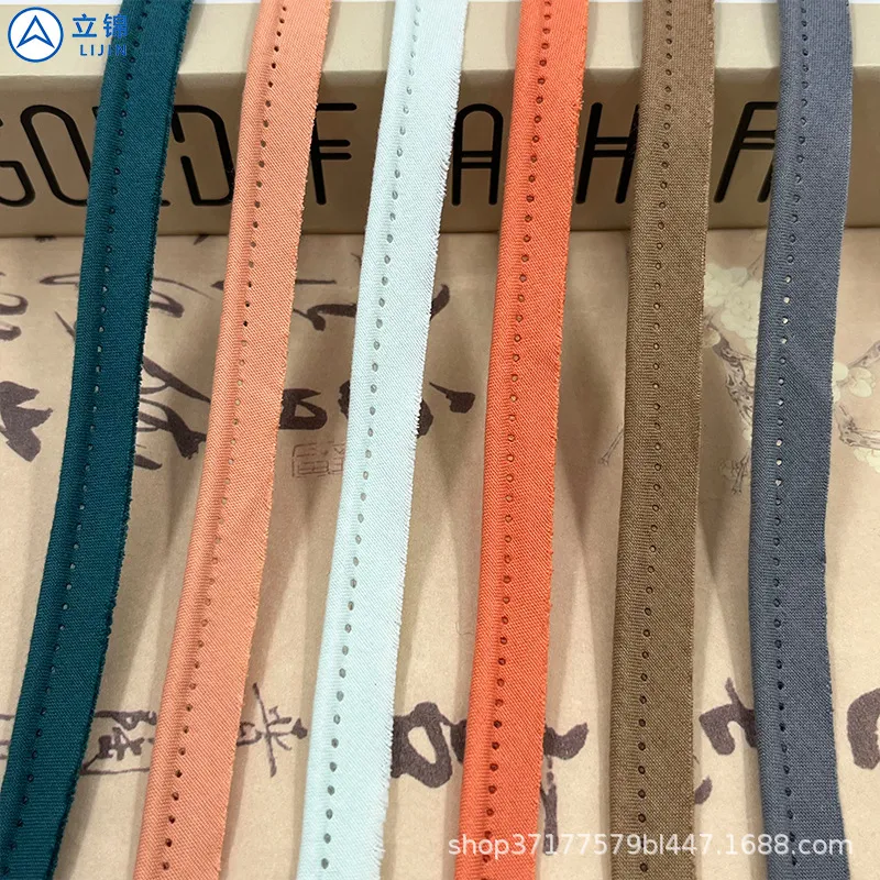 1cm涤棉子母带滚边绳家纺抱枕玩具家居服棉包边条牙子绳嵌条 辅料 图片 2