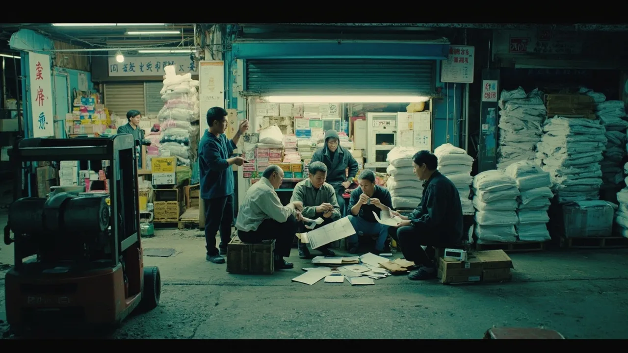 涤纶POY价格补货现场