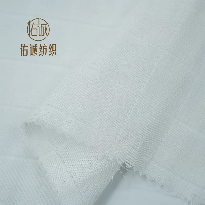 全棉双层muslin纱布襁褓巾拍嗝巾尿布大方格白坯布厂家批发 图片 3