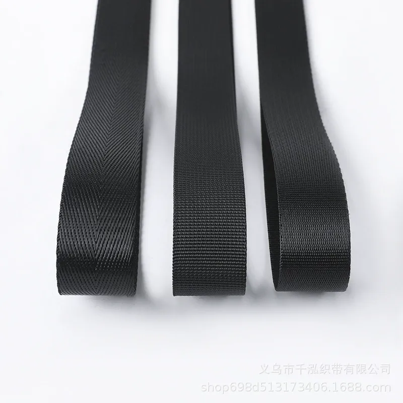 仿尼龙细坑纹织带1-5cm人字纹平纹箱包手提带厂家批发 图片 4