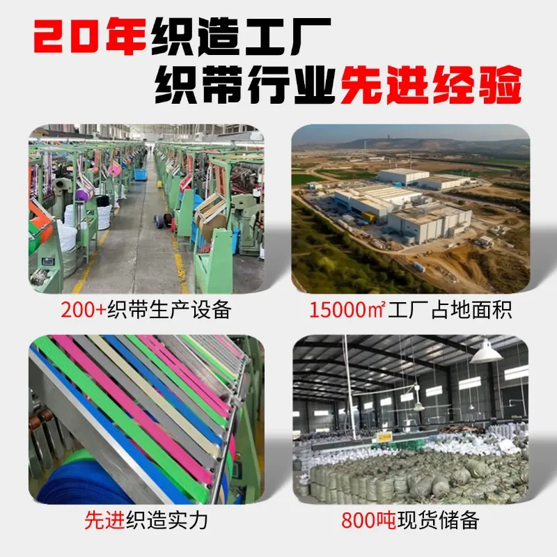 加厚珠纹棉带2-5cm箱包织带辅料帆布编织涤棉织带厂家批发 图片 2